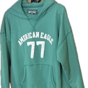 American Eagle Outfitters Green Sweatshirt